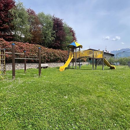 L'Acero Rosso - Giardino Privato E Box Auto Villa Menaggio Eksteriør bilde